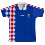 Günstige Fußballtrikots Frankreich Retro Heimtrikot 1994 Kurzarm Günstige Fußballtrikots Frankreich Retro Heimtrikot 1994 Kurzarm